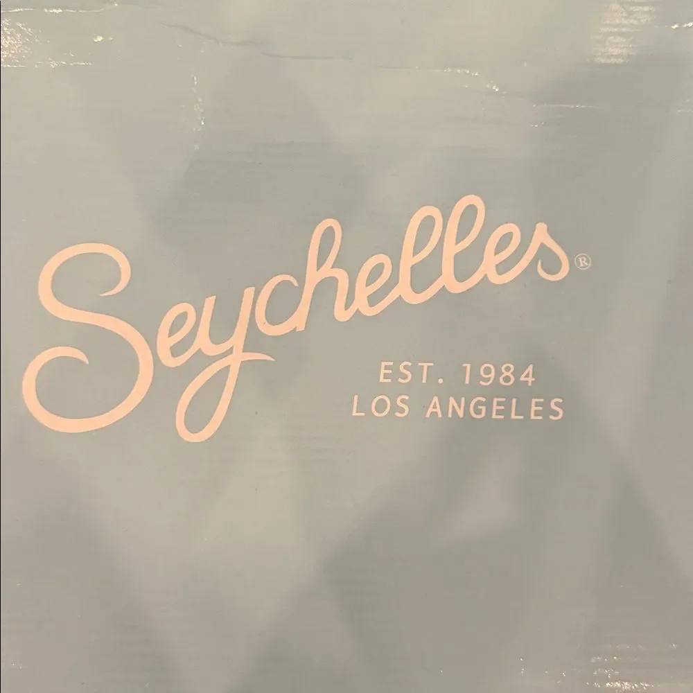 NWT. Seychelles Black Espadrille “Made for This” Wedge Sandals